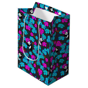 Panda Paradise Bloom Medium Gift Bag