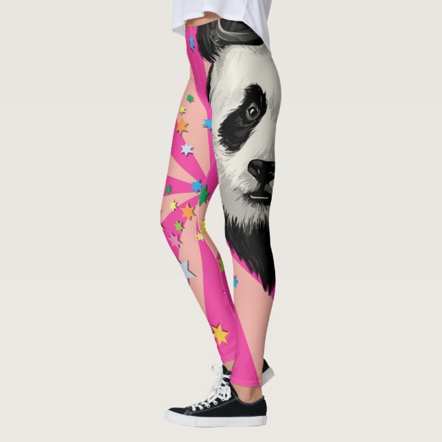 Panda Party Leggings (Left)