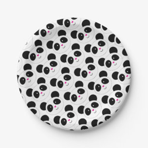 Panda Party Paper Plate