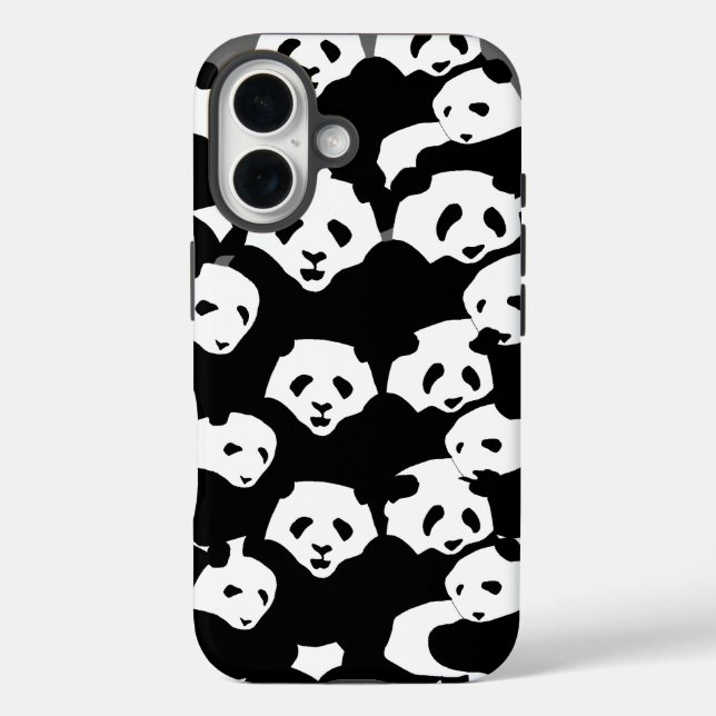panda patterned Case-Mate iPhone case (Back)