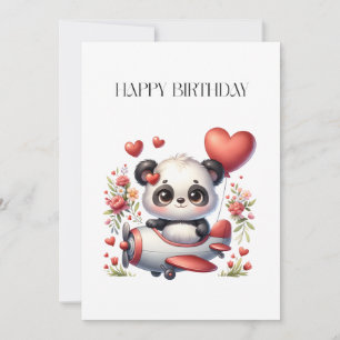 Panda Pilot Birthday Announcement