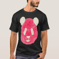 Panda Pink Polygon Style