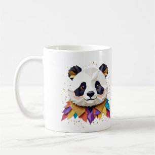 Panda Playful Adorable Fun Animal Colourful Joyful Coffee Mug