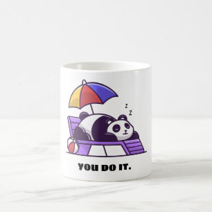 Panda Pool  Coffee Mug