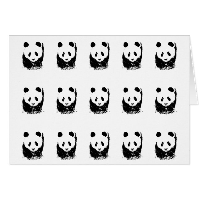 Panda Pop Art (Front Horizontal)