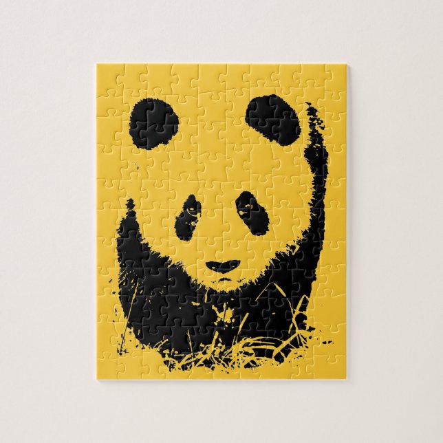 Panda Pop Art Jigsaw Puzzle (Vertical)