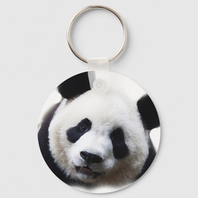 Panda Portrait Key Chains (Front)