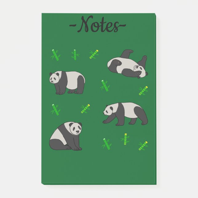 Panda Post-it Notes (Front)