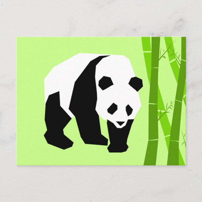Panda Postcard (Front)