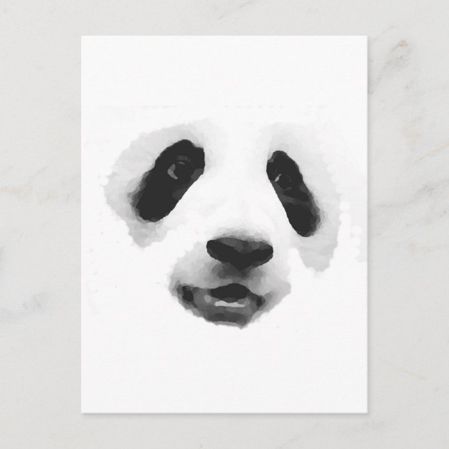 Panda Postcard (Front)