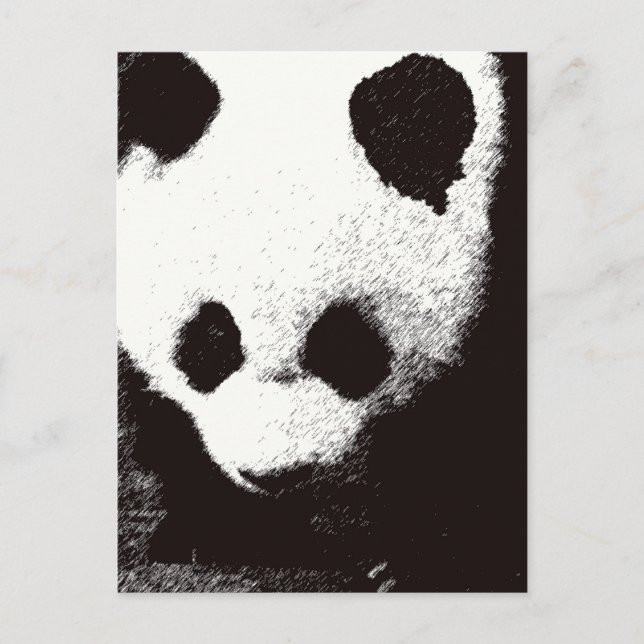 Panda Postcard (Front)
