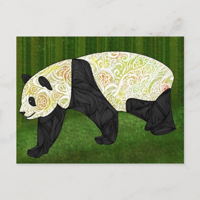 Panda Postcard (Front)