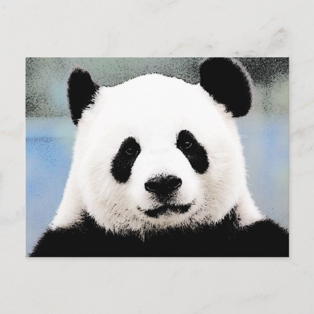 Panda Postcard (Front)