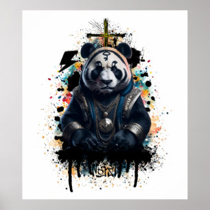panda, poster, panda poster, cool, poster