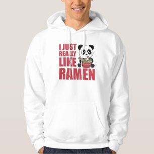 Panda Powered By Ramen Sweet Kawaii Noodle Pandas Hoodie