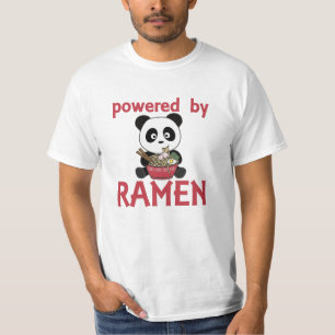 Panda Powered By Ramen Sweet Kawaii Noodle Pandas T-Shirt