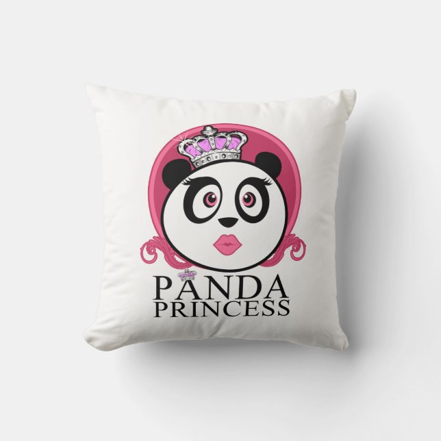Panda Princess Cushion (Front)
