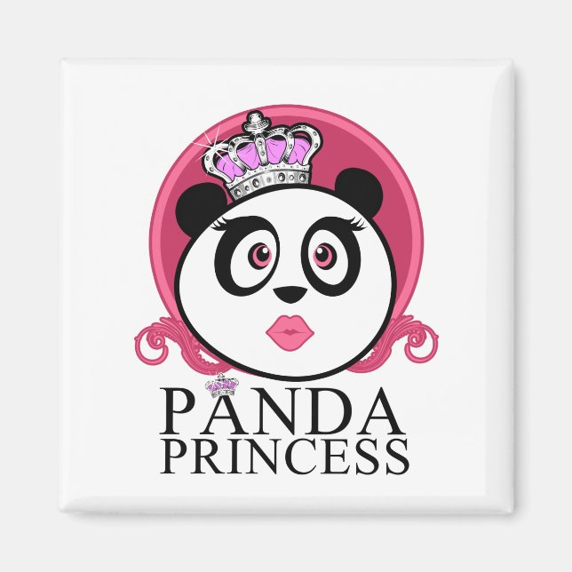 Panda Princess Magnet (Front)