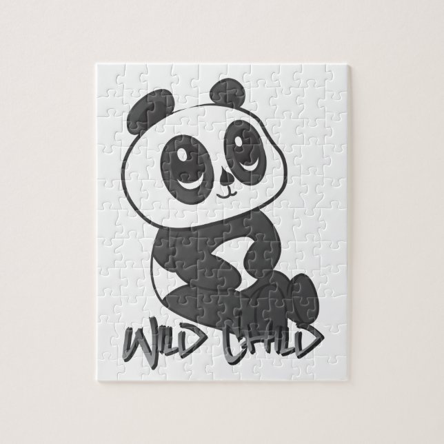 Panda puzzel jigsaw puzzle (Vertical)