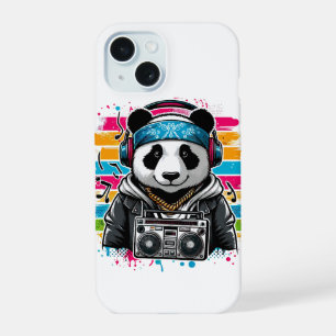 Panda Rapper iPhone 15 Case