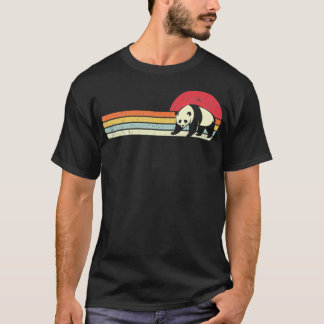 Panda Retro Style T-Shirt