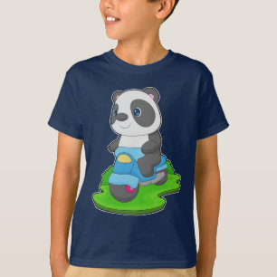 Panda Scooter T-Shirt