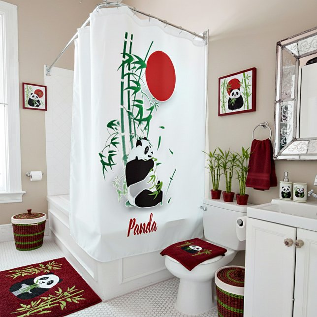 Panda   shower curtain (Creator Uploaded)