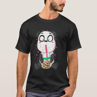 Panda Soju Bamboo Bear Korean Drinking Sweet Tea T-Shirt