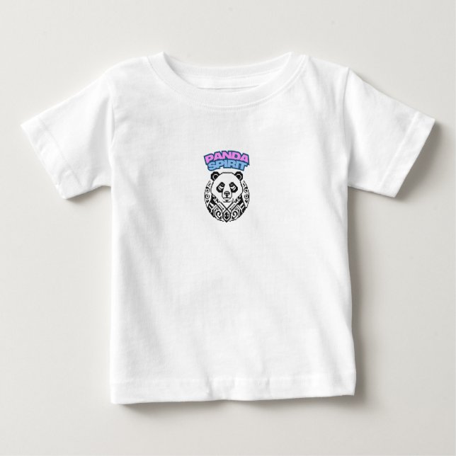 Panda Spirit Baby T-Shirt (Front)