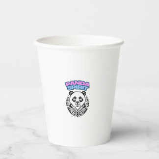 Panda Spirit Paper Cups