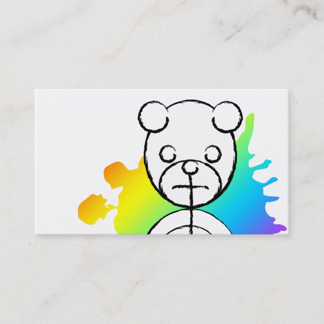 panda splatz. business card (Front)