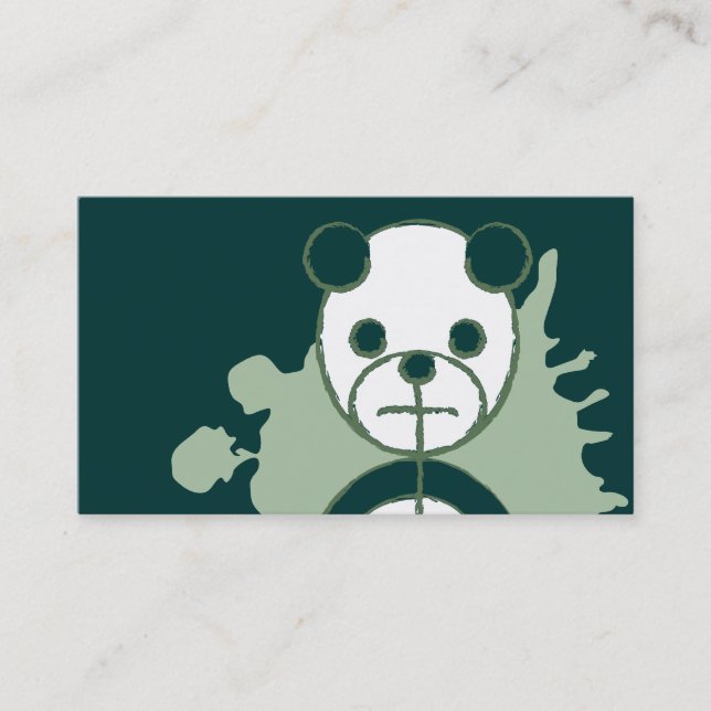 panda splatz. business card (Front)