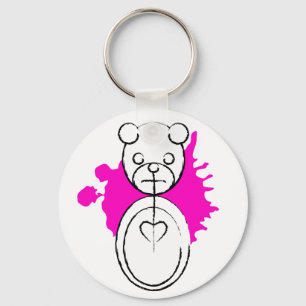 panda splatz. key ring