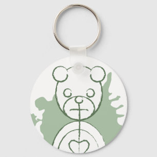 panda splatz. key ring