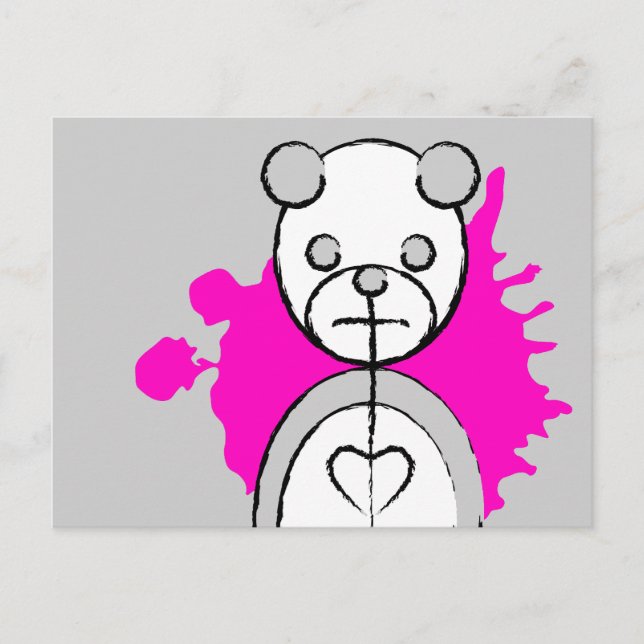 panda splatz. postcard (Front)