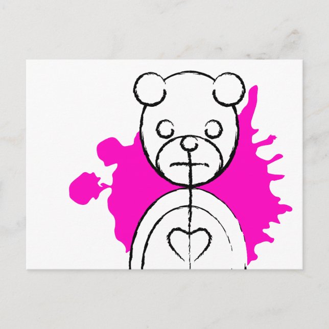 panda splatz. postcard (Front)