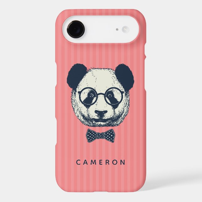 Panda Stripes | Add Your Name Case-Mate Samsung Galaxy Case (Back)