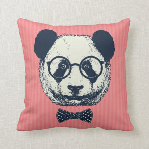 Panda Stripes Cushion