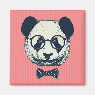 Panda Stripes Magnet