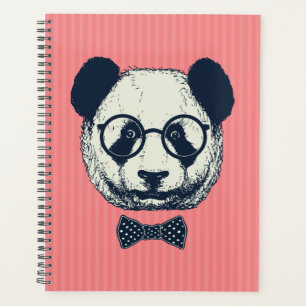 Panda Stripes Planner