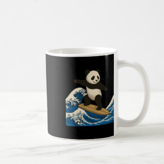Panda Surfing Japanese _3  Coffee Mug