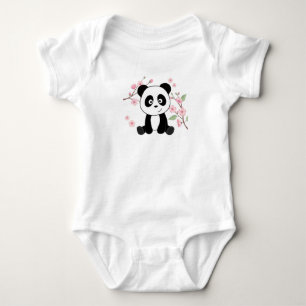 Panda Sweet Animals For Children Kawaii Pandas Baby Bodysuit