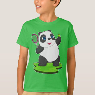 Panda Tennis Tennis racket T-Shirt