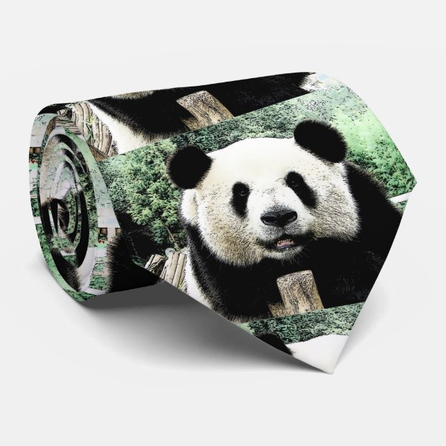 Panda Tie (Rolled)