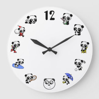 Panda time clock