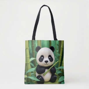 Panda Tote Bag