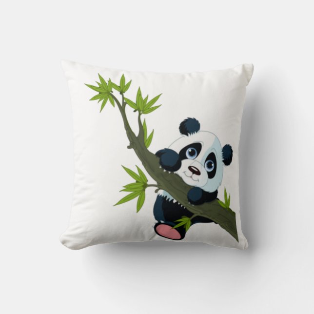 Panda Tree Cushion (Front)