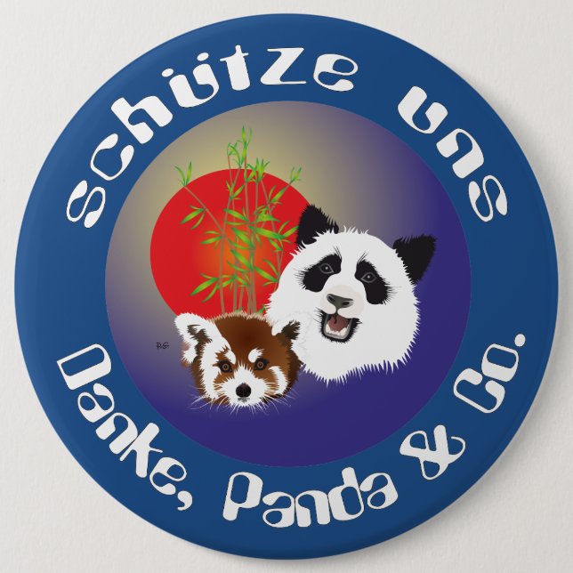 Panda Treffen Buttons (Front)