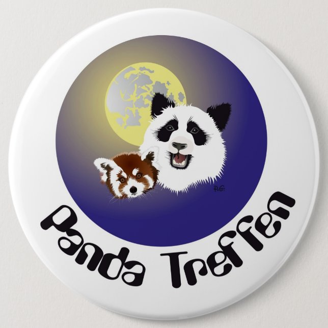 Panda Treffen Buttons (Front)