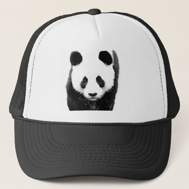 Panda Trucker Hat (Front)